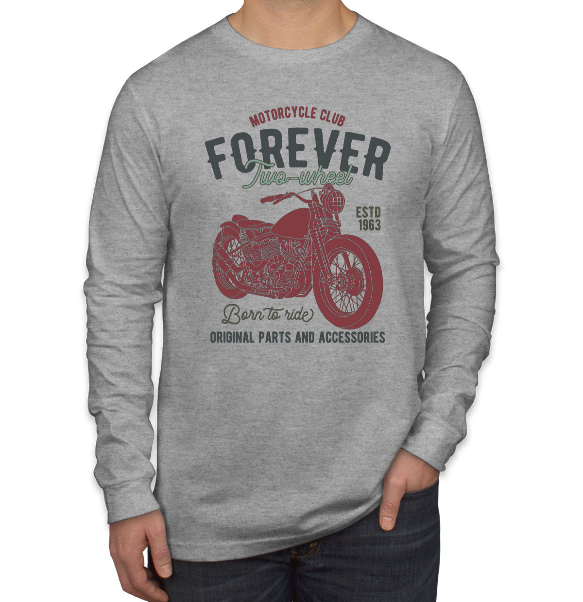 Motorcycle Club Long Sleeve Shirt