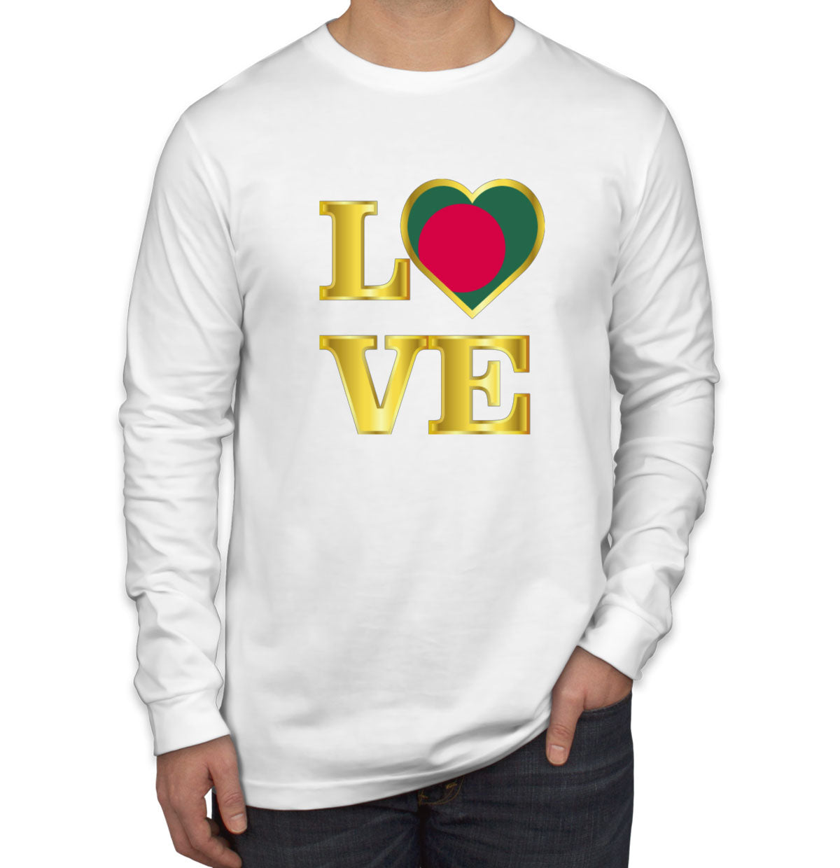 Bangladesh Love Long Sleeve Shirt