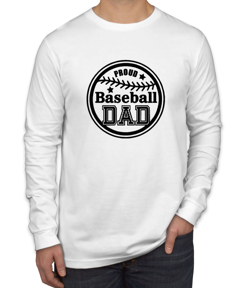 Baseball Dad Men's Long Sleeve Shirt