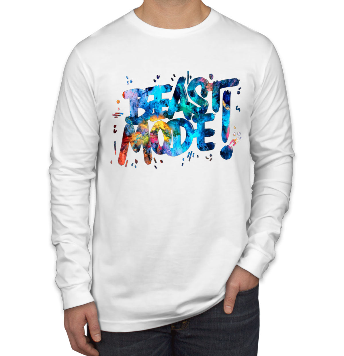 Beast Mode Men's Long Sleeve Shirt