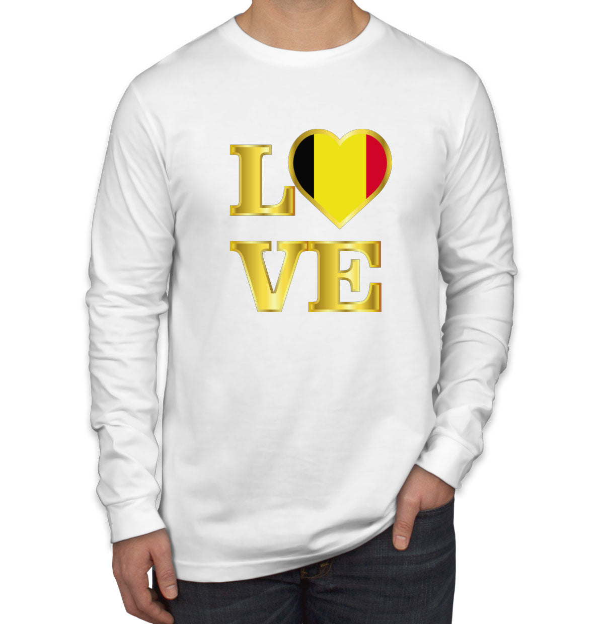 Belgium Love Long Sleeve Shirt