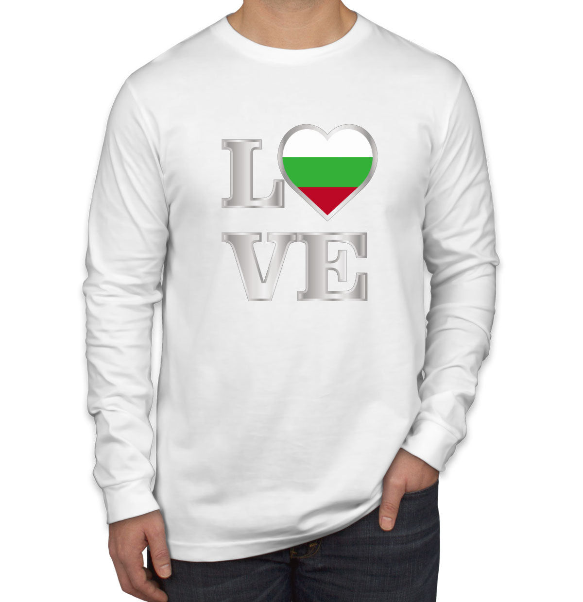 Bulgaria Love Long Sleeve Shirt