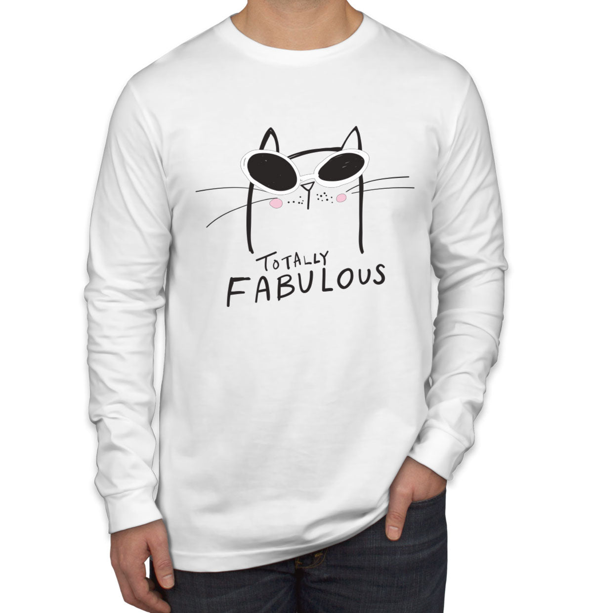 Cat Totally Fabulous Long Sleeve Shirt