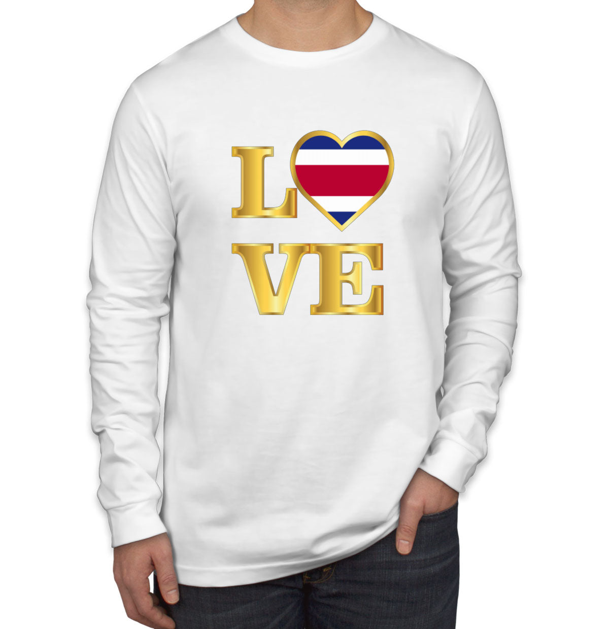 Costa Rica Love Long Sleeve Shirt