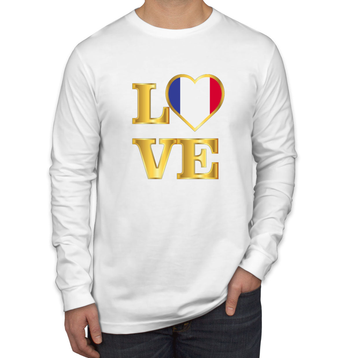 France Love Long Sleeve Shirt