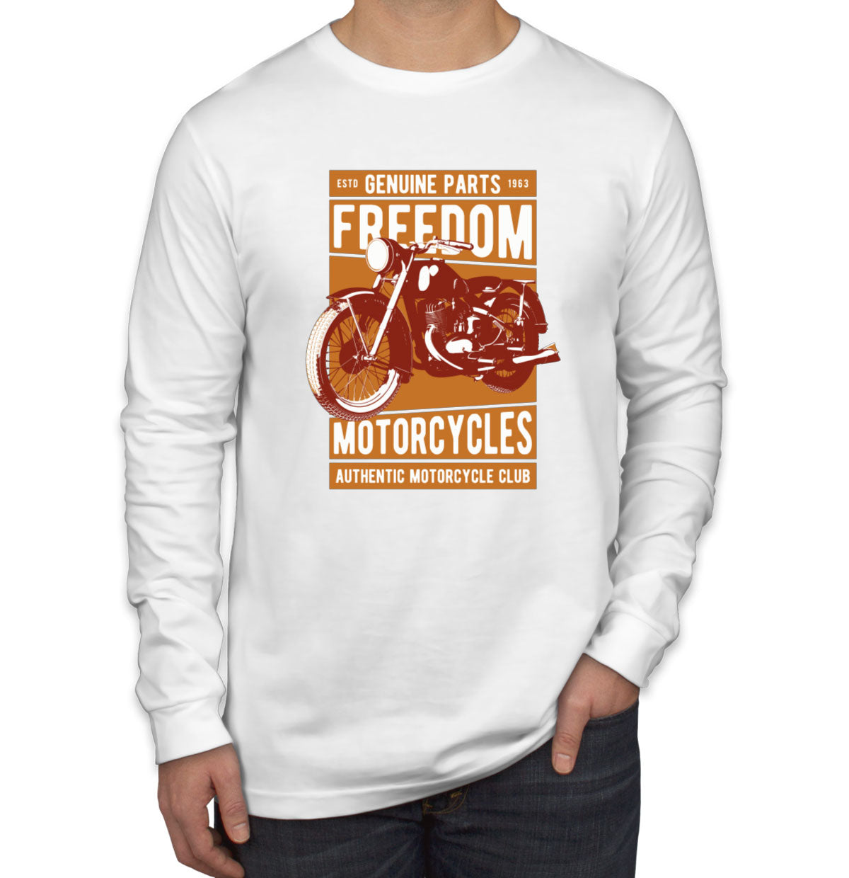 Freedom Motorcycles Long Sleeve Shirt