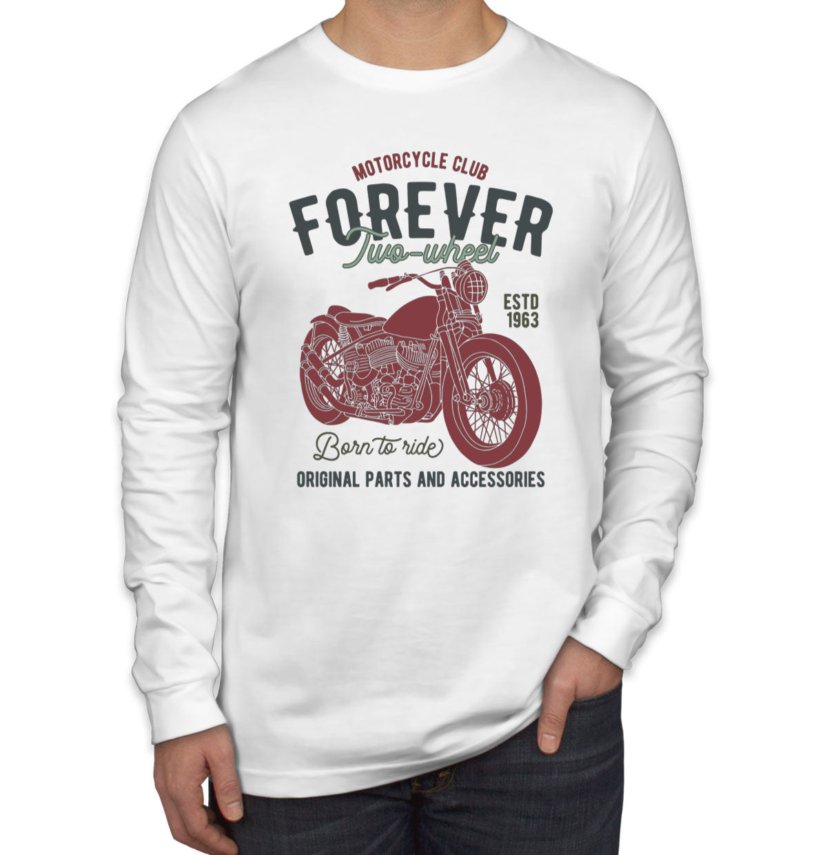 Motorcycle Club Long Sleeve Shirt