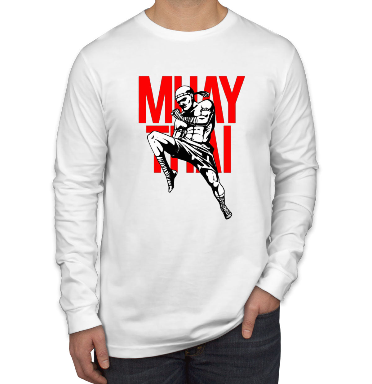 Muay Thai Combat Sport Thai Boxing Long Sleeve Shirt