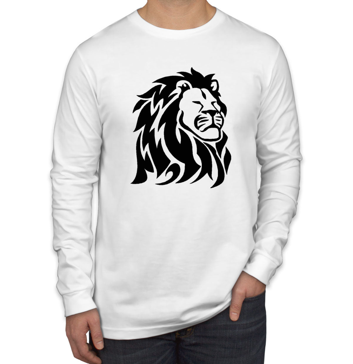 Proud Lion Men's Long Sleeve Shirt