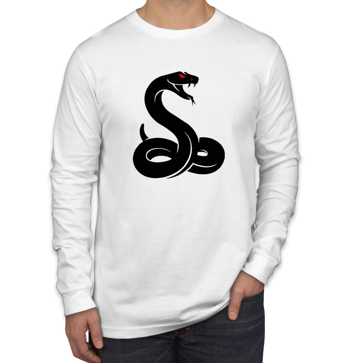 Snake Men's Long Sleeve Shirt