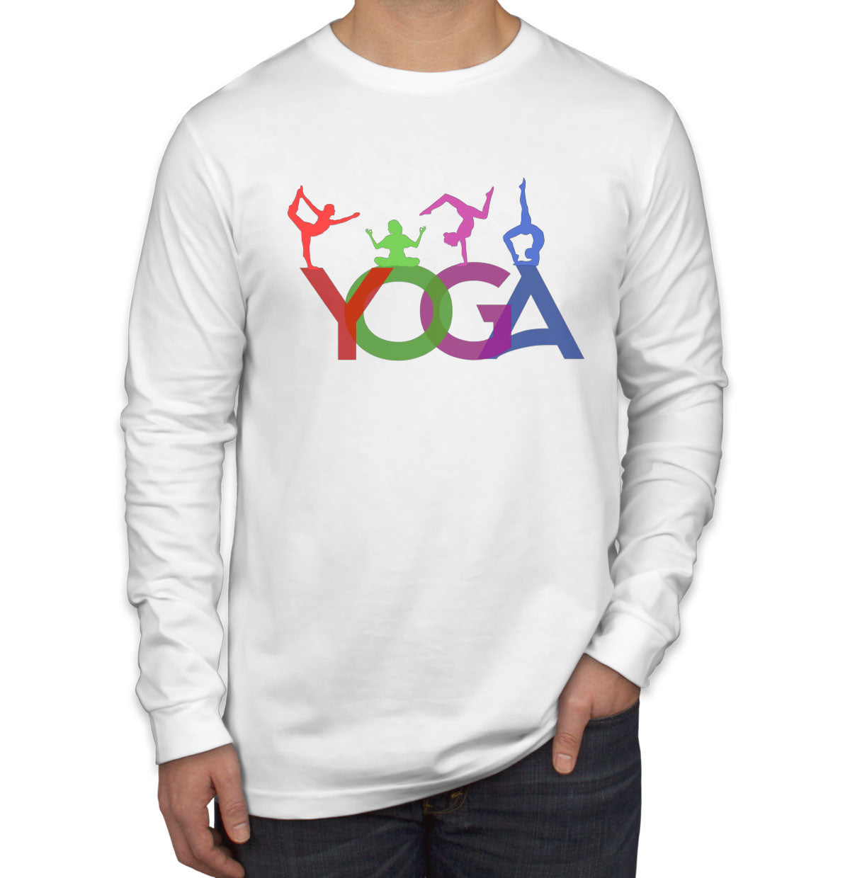 Yoga Men's Long Sleeve Shirt