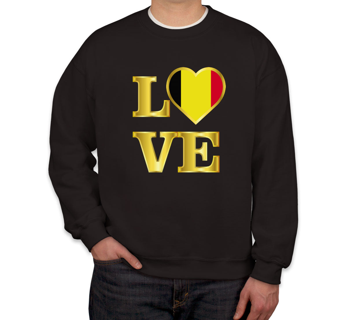 Belgium Love Unisex Sweatshirt