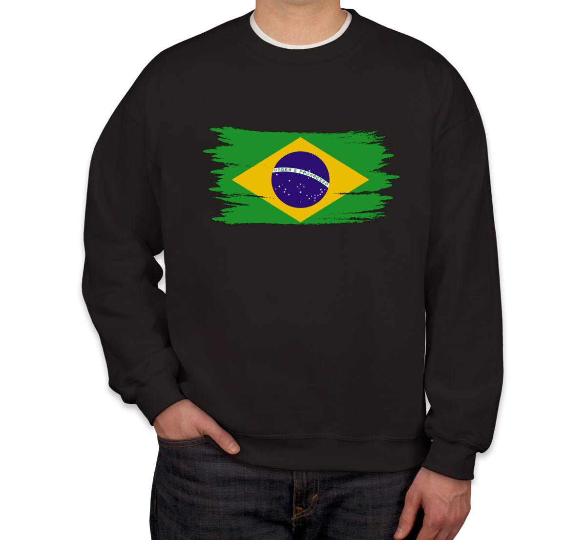 Brazil Flag Unisex Sweatshirt