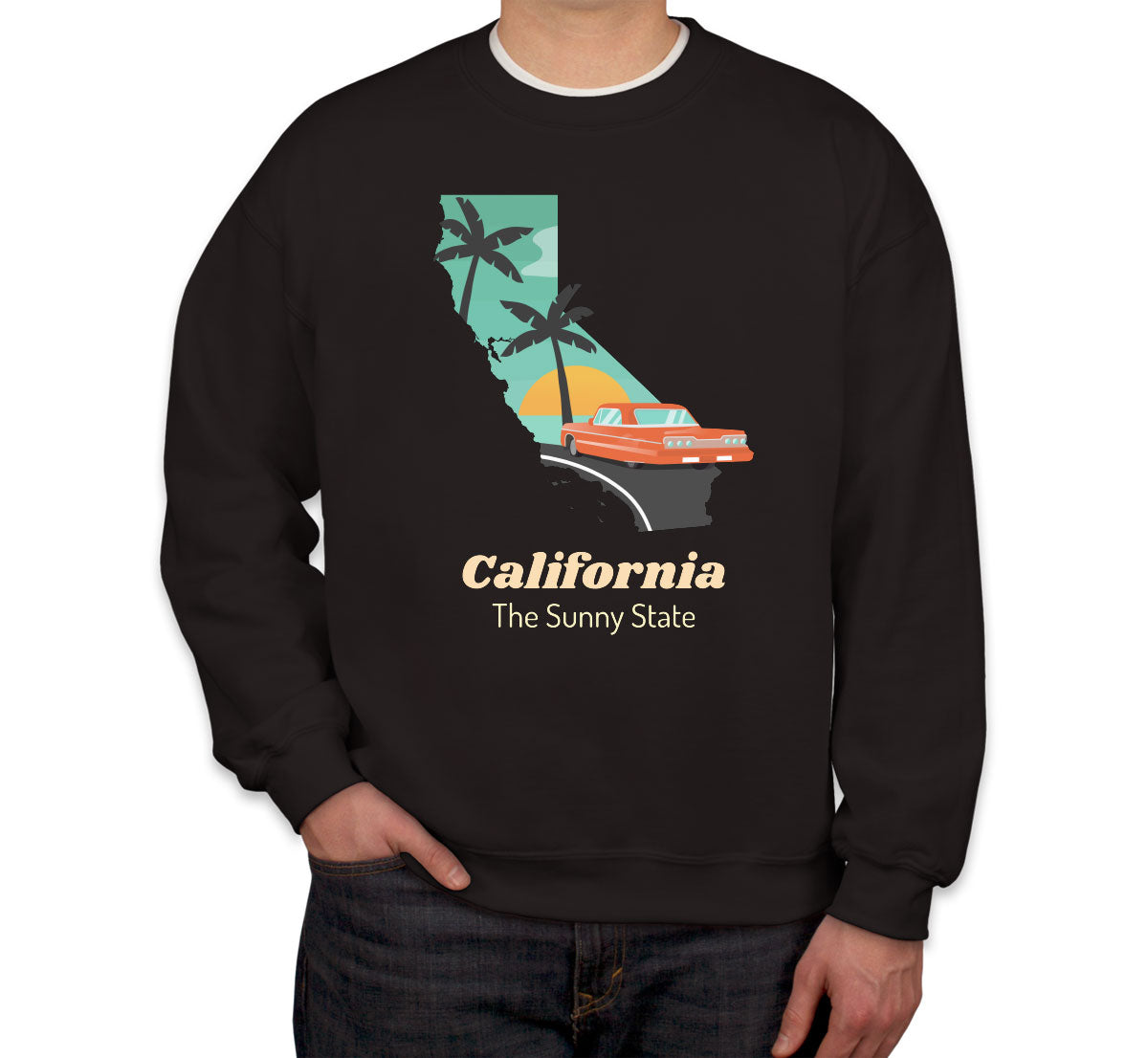 California The Sunny State Unisex Sweatshirt