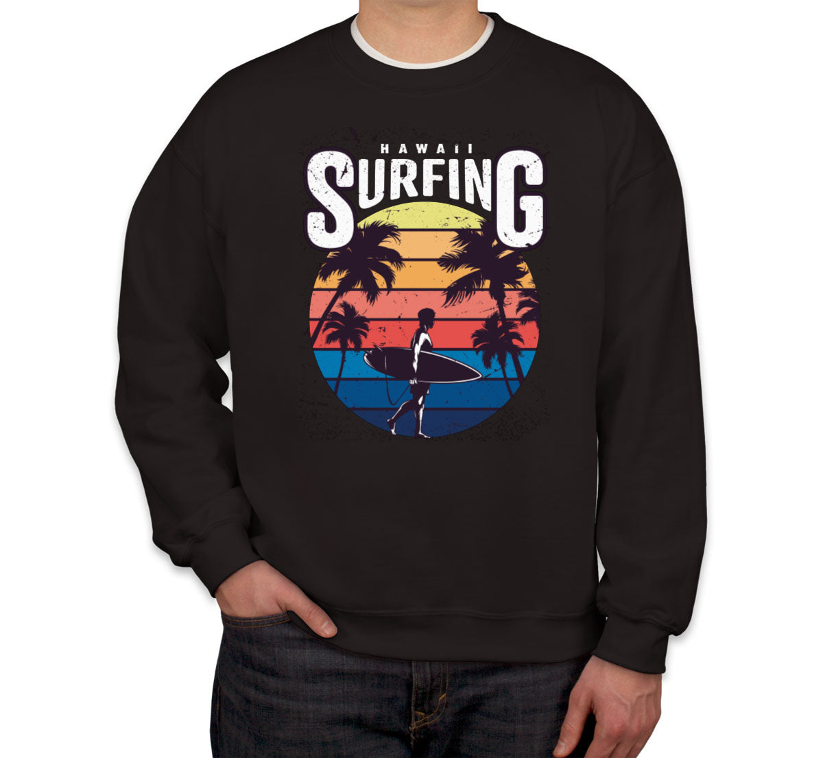 Hawaii Surfing Unisex Sweatshirt