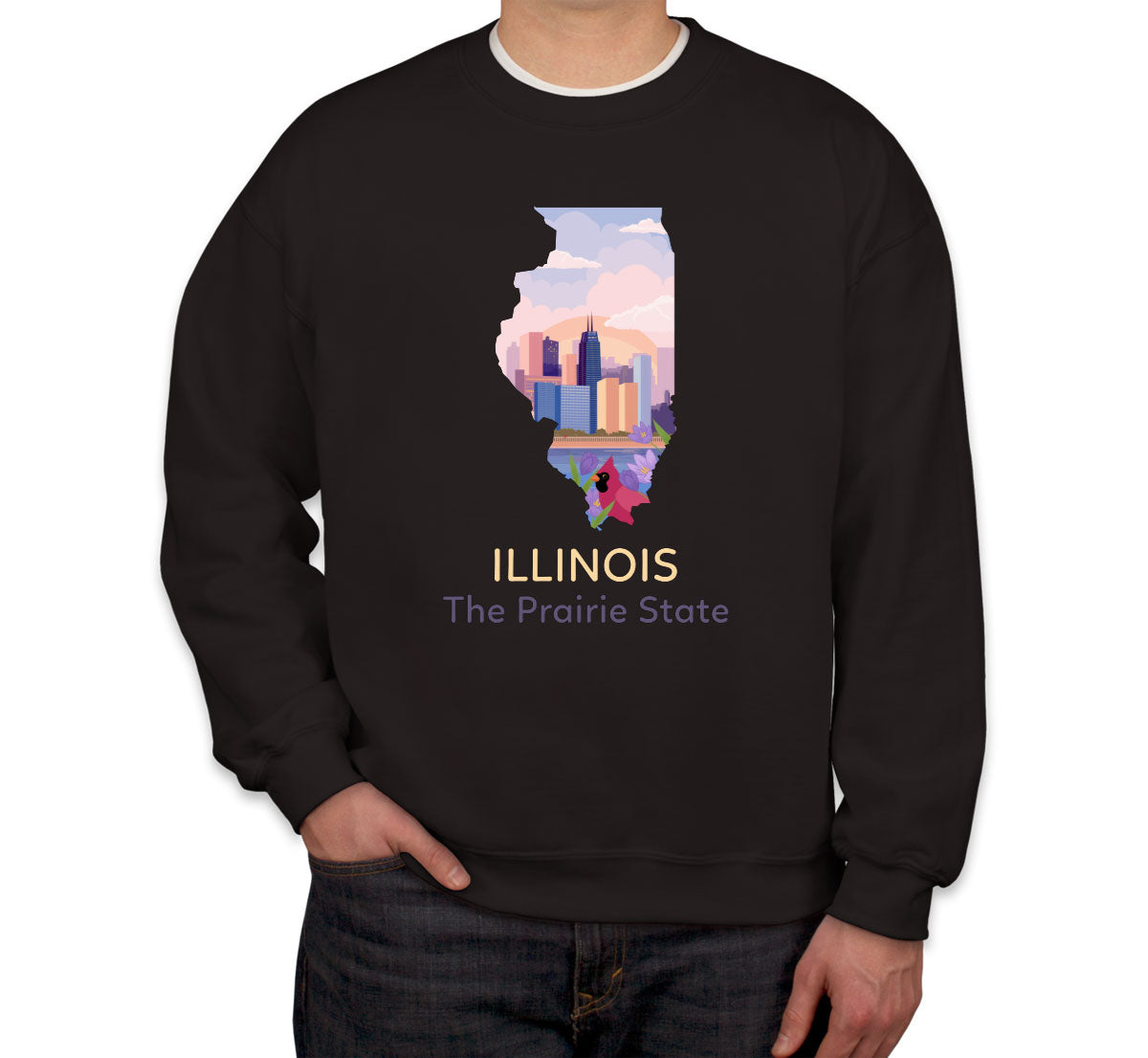 Illinois The Prairie State Unisex Sweatshirt