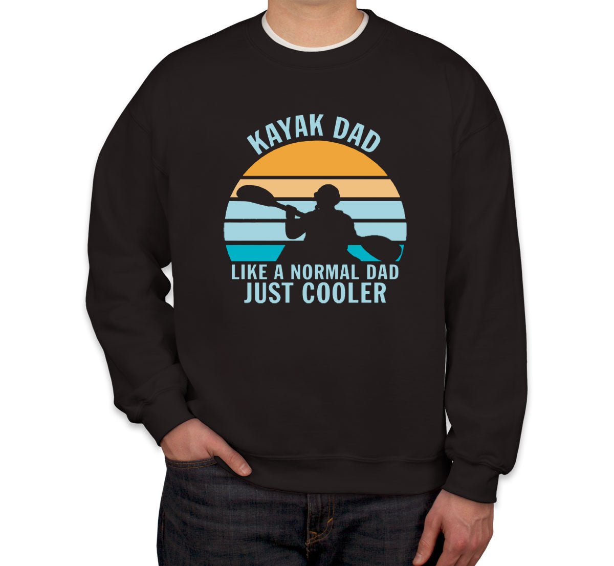 Kayak Dad Unisex Sweatshirt