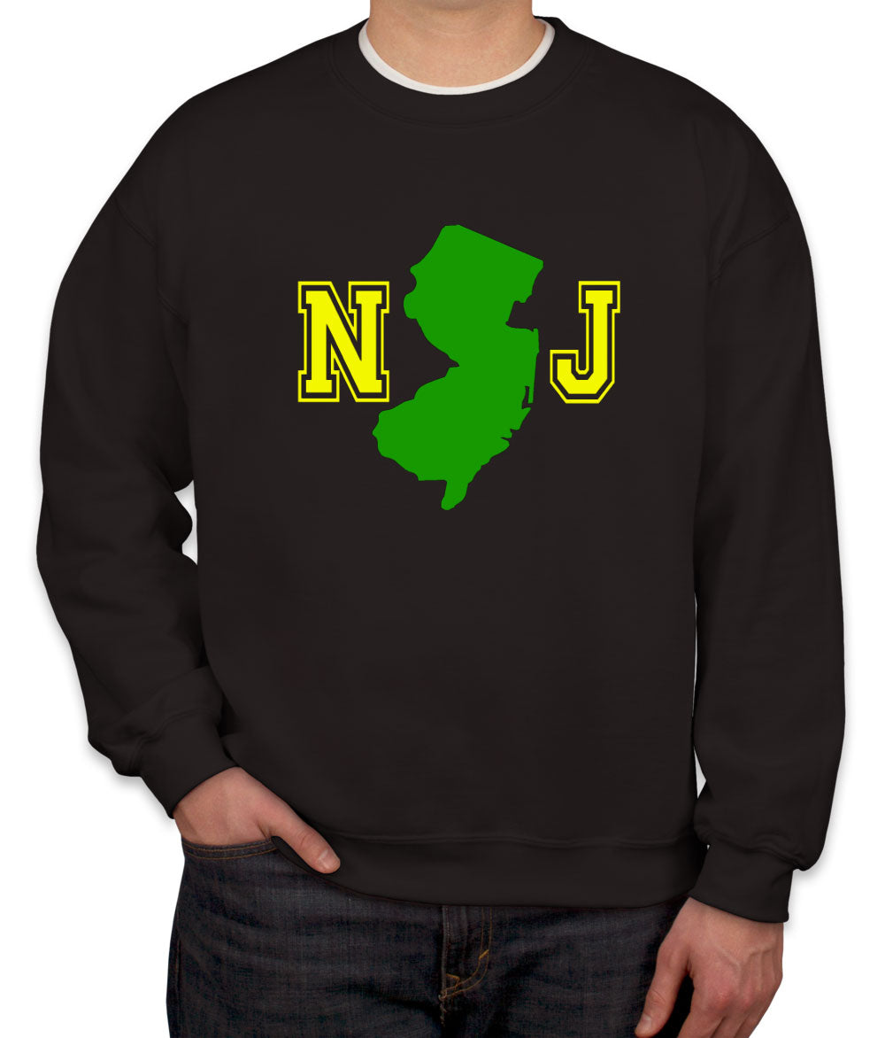 New Jersey NJ Map Unisex Sweatshirt