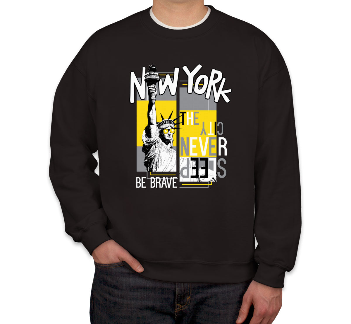 New York The City Never Sleep Unisex Sweatshirt