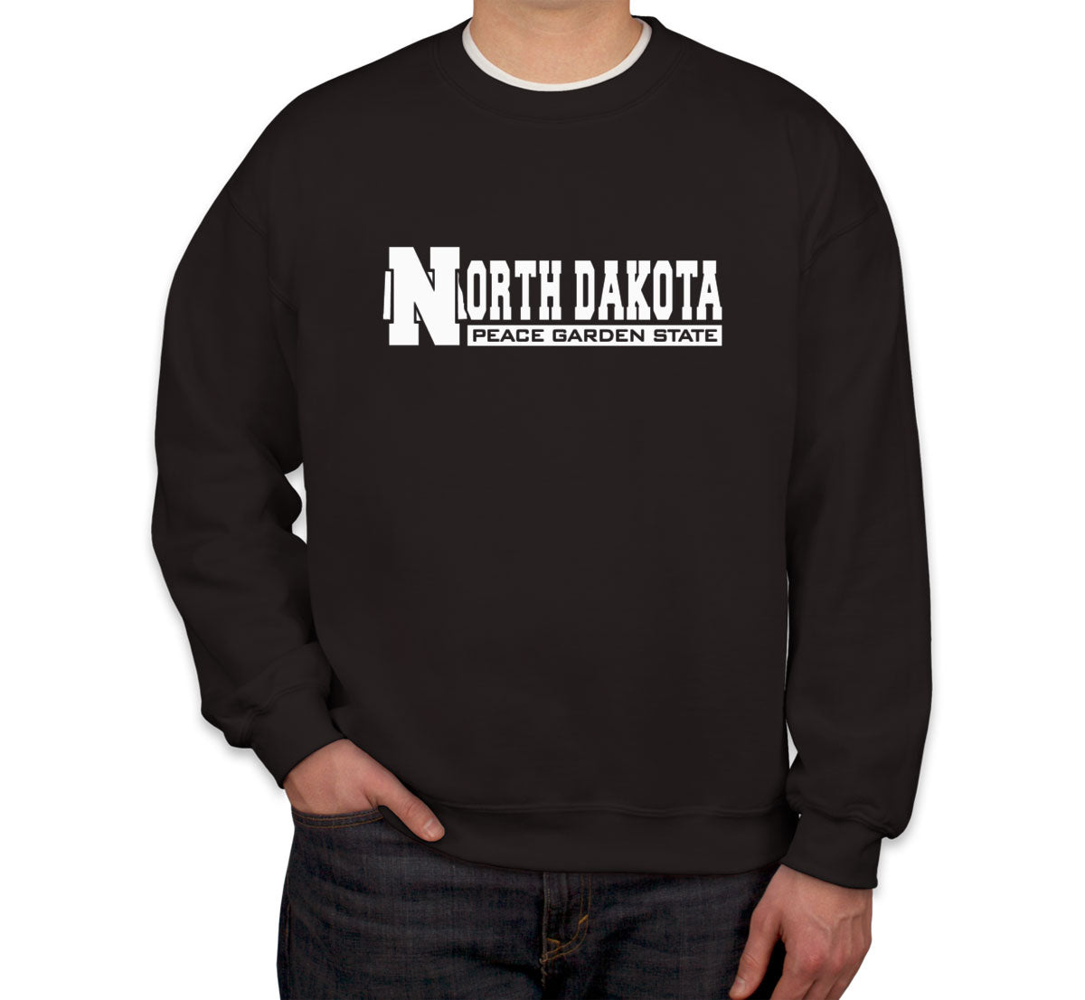 North Dakota Peace Garden State Unisex Sweatshirt