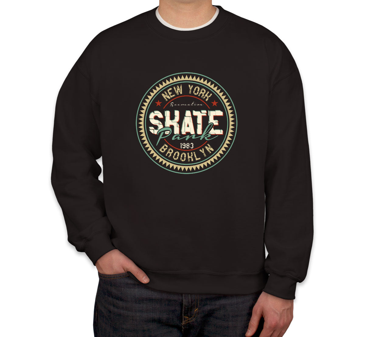 New York Brooklyn Skate Park Unisex Sweatshirt