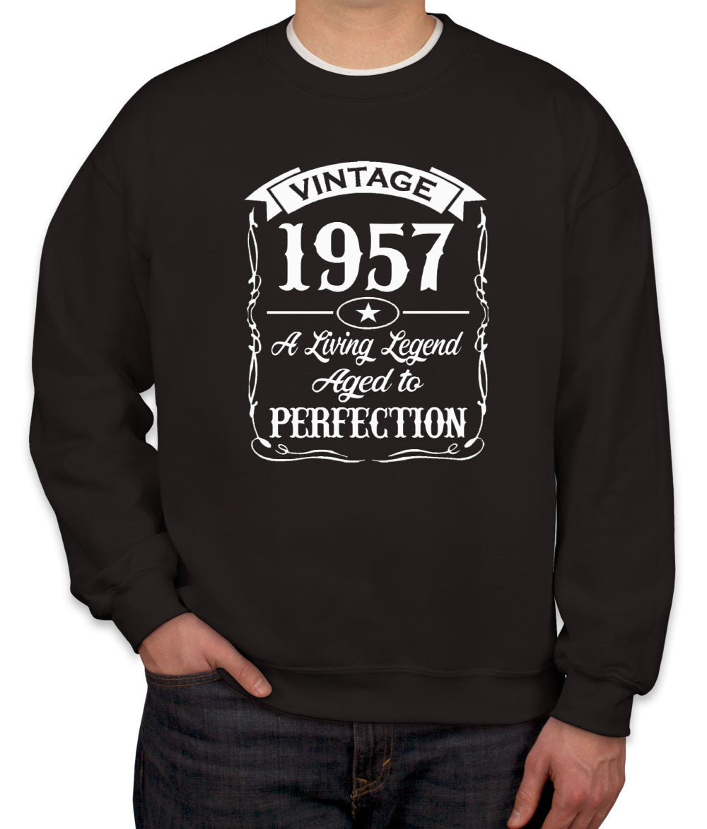 Vintage A Living Legend [Custom Year] Birthday Unisex Sweatshirt
