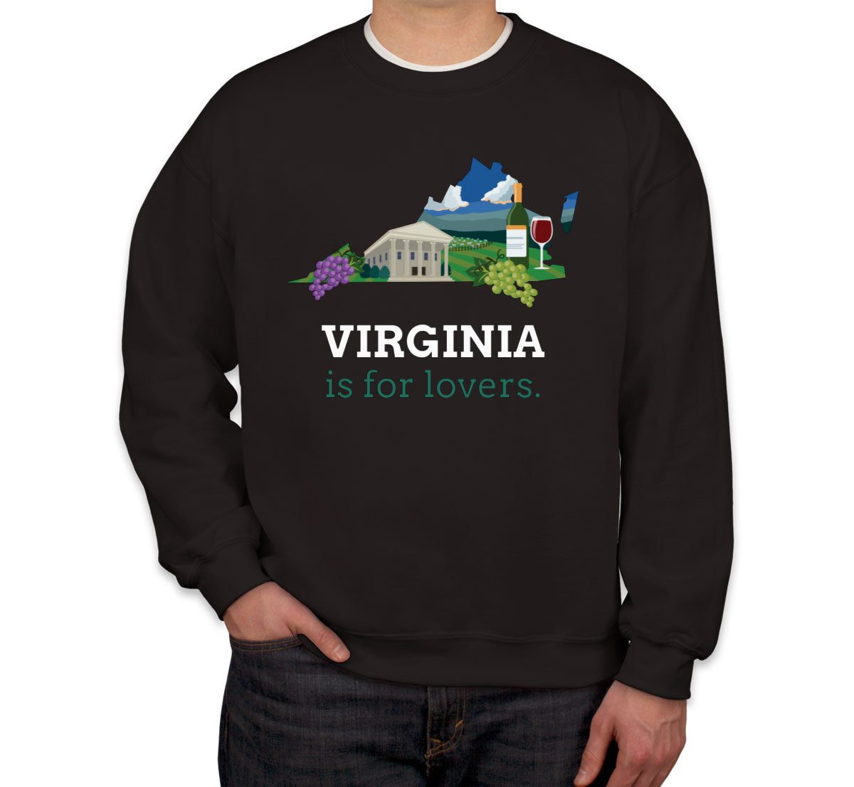 Virginia Is For Lovers Unisex Sweatshirt