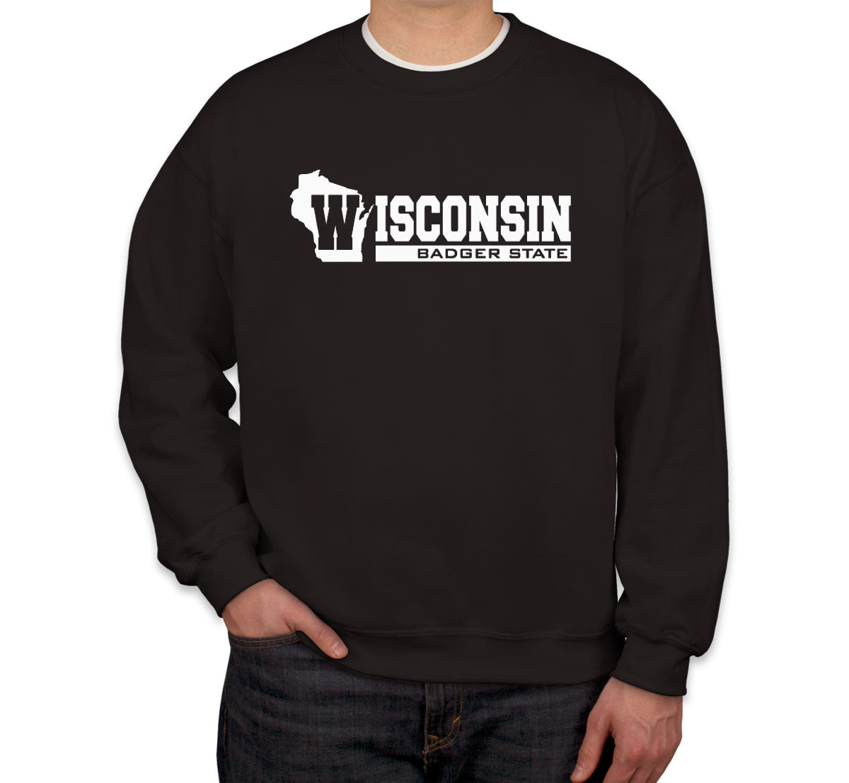 Wisconsin Badger State Unisex Sweatshirt