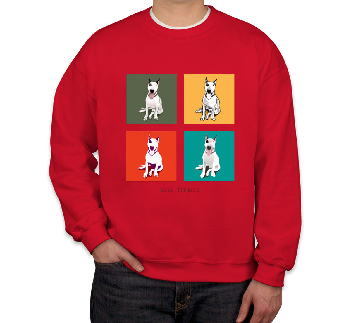 Bull Terrier Dog Unisex Sweatshirt