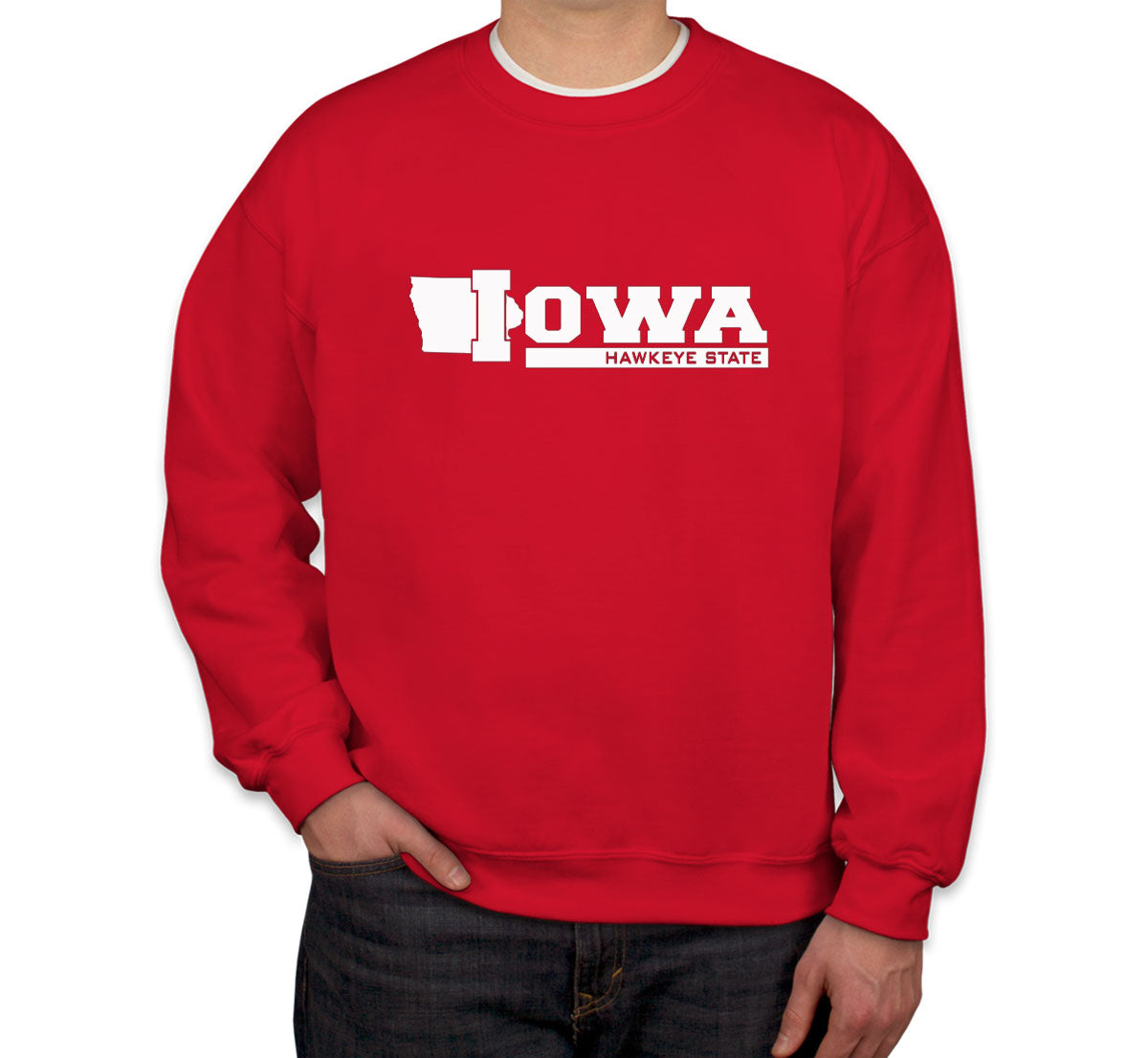 Iowa Hawkeye State Unisex Sweatshirt