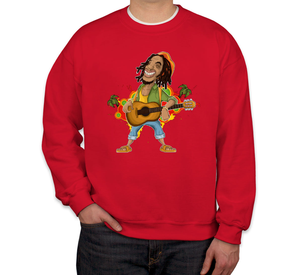 Rasta Reggae Rastafarian Unisex Sweatshirt