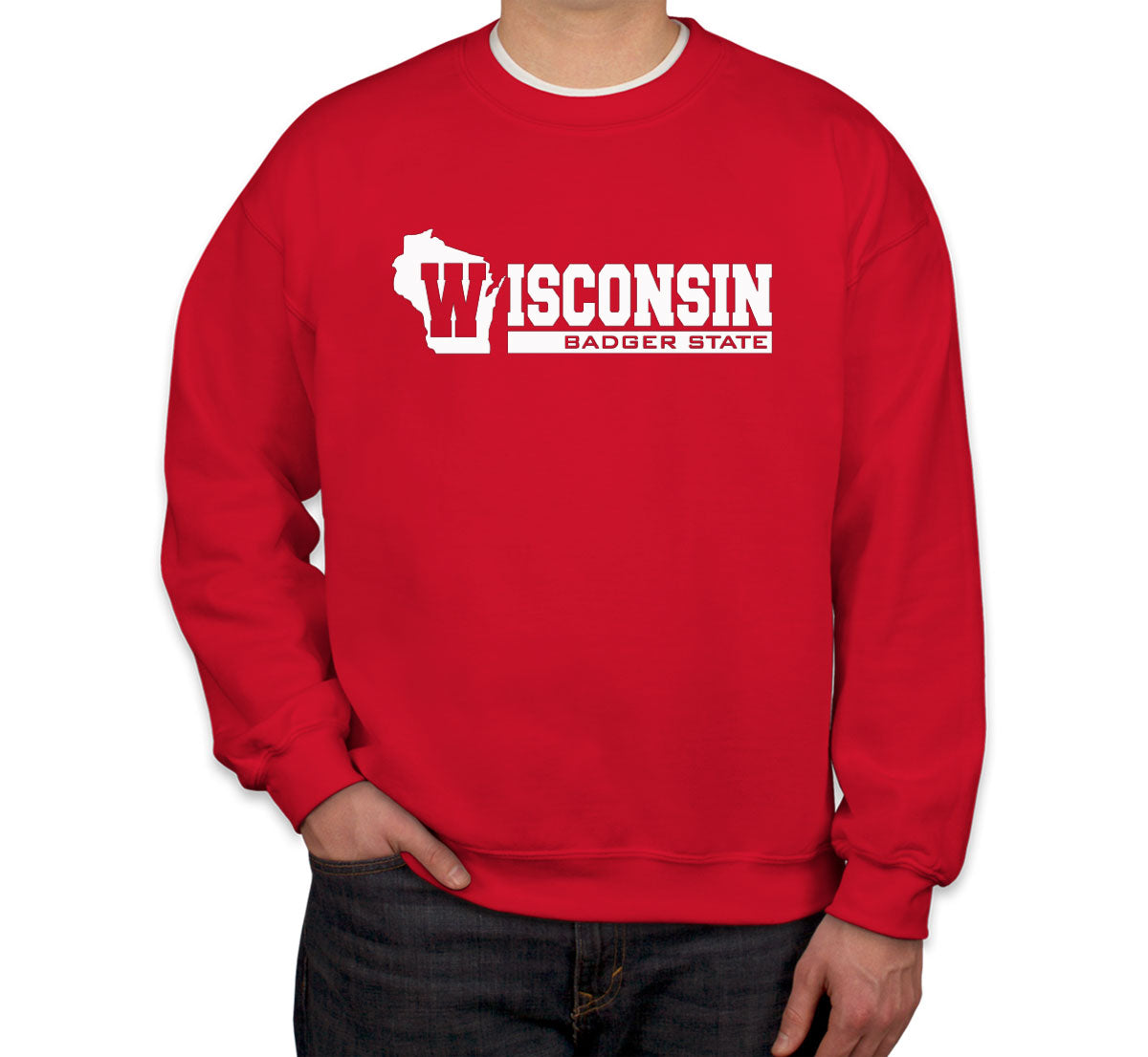 Wisconsin Badger State Unisex Sweatshirt