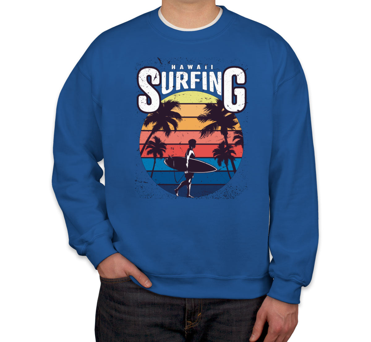 Hawaii Surfing Unisex Sweatshirt