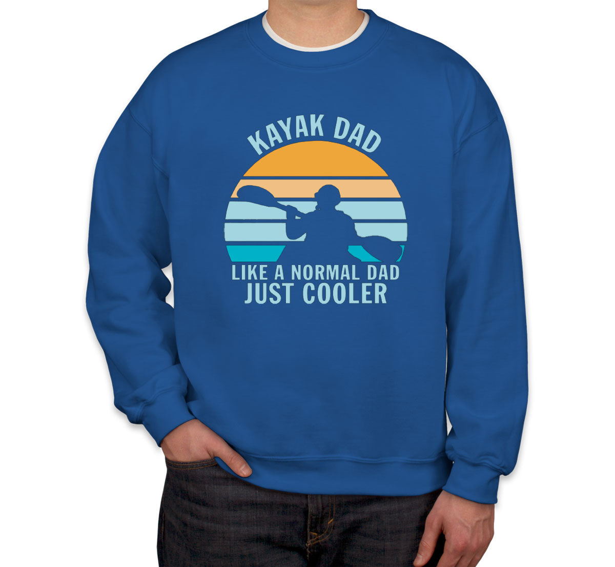 Kayak Dad Unisex Sweatshirt