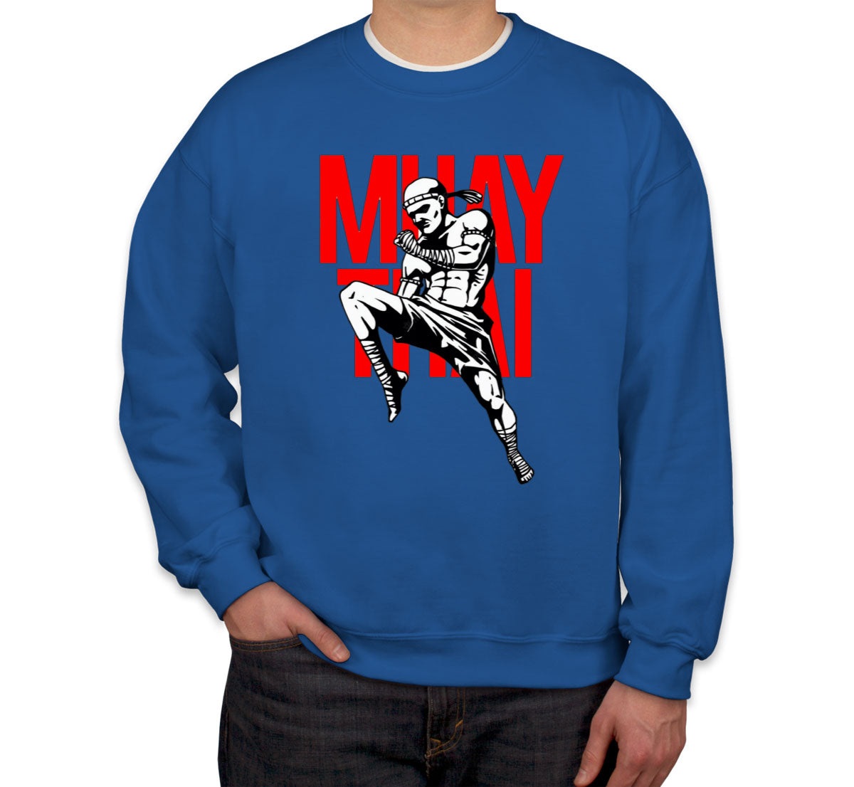 Muay Thai Combat Sport Thai Boxing Unisex Sweatshirt