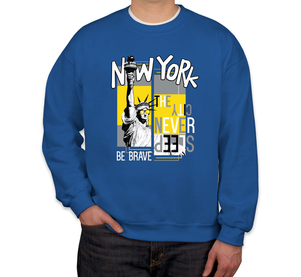 New York The City Never Sleep Unisex Sweatshirt