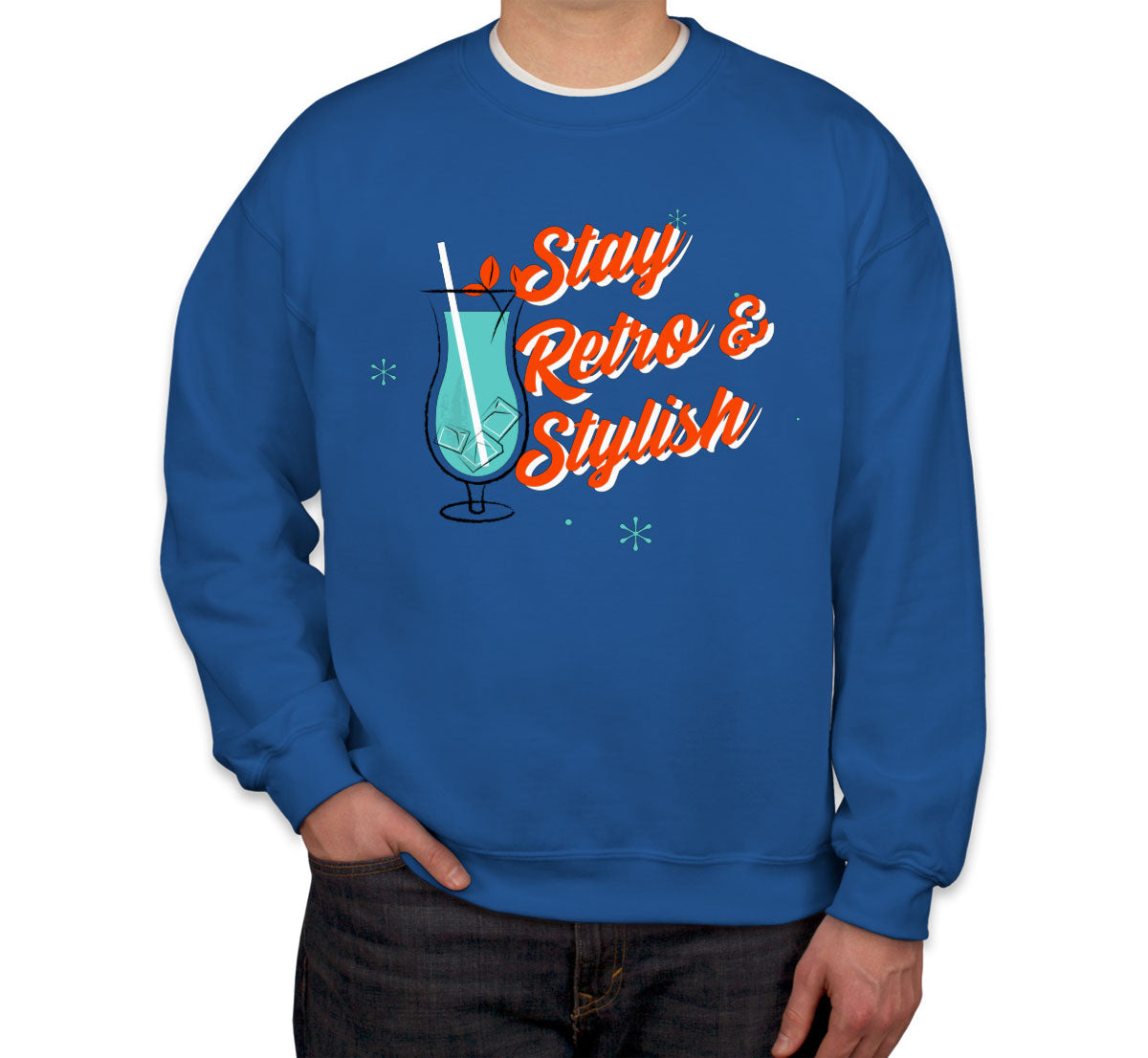 Stay Retro & Stylish Unisex Sweatshirt