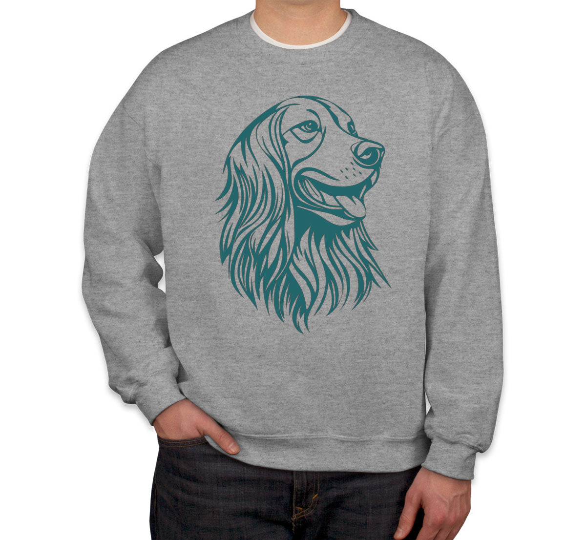 Irish Setter Dog Unisex Sweatshirt