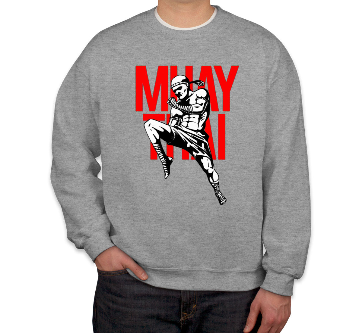 Muay Thai Combat Sport Thai Boxing Unisex Sweatshirt