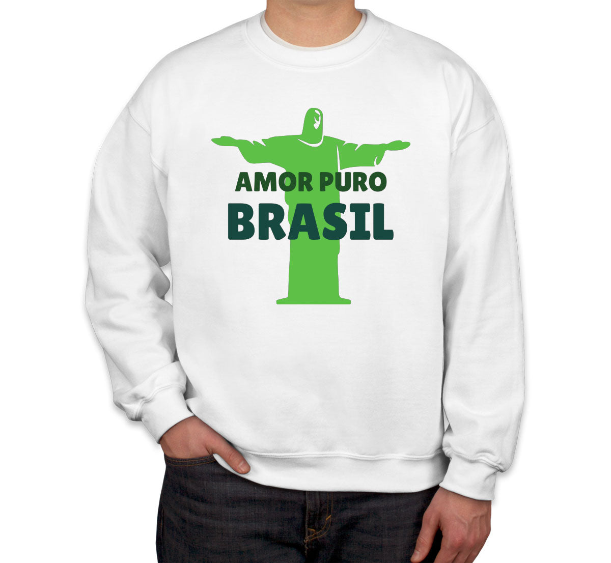 Amor Puro Brasil Unisex Sweatshirt