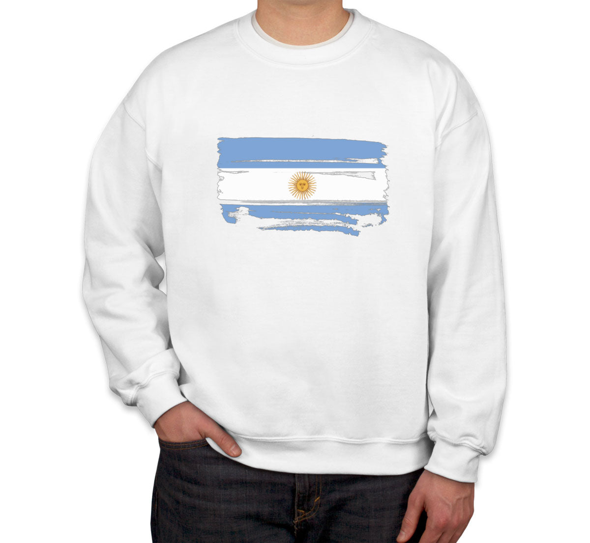 Argentina Flag Unisex Sweatshirt