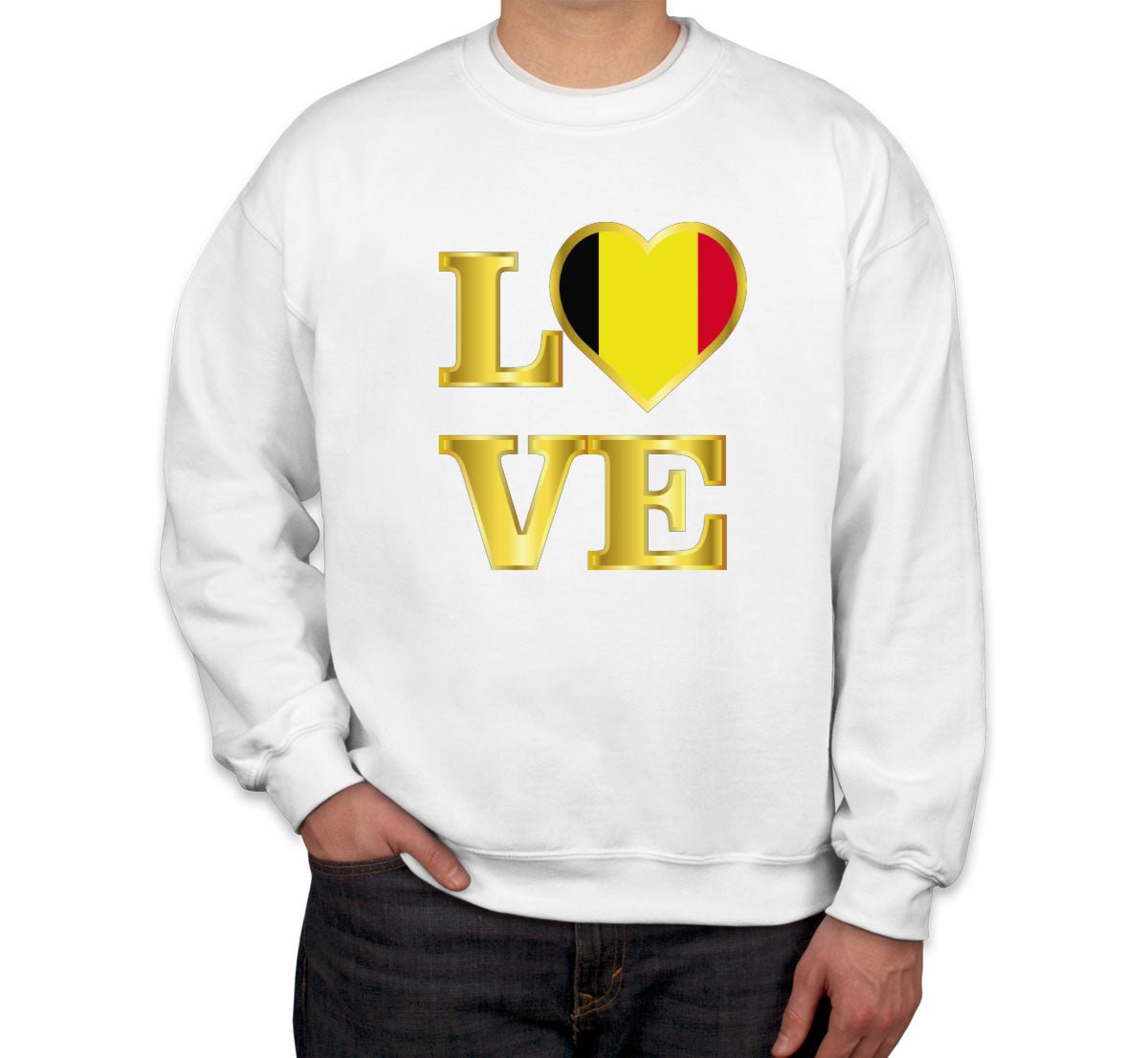 Belgium Love Unisex Sweatshirt