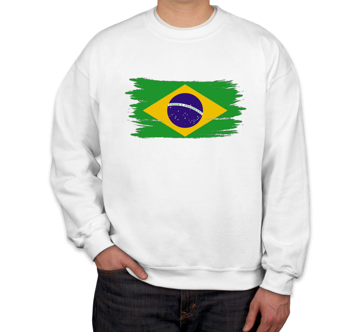 Brazil Flag Unisex Sweatshirt