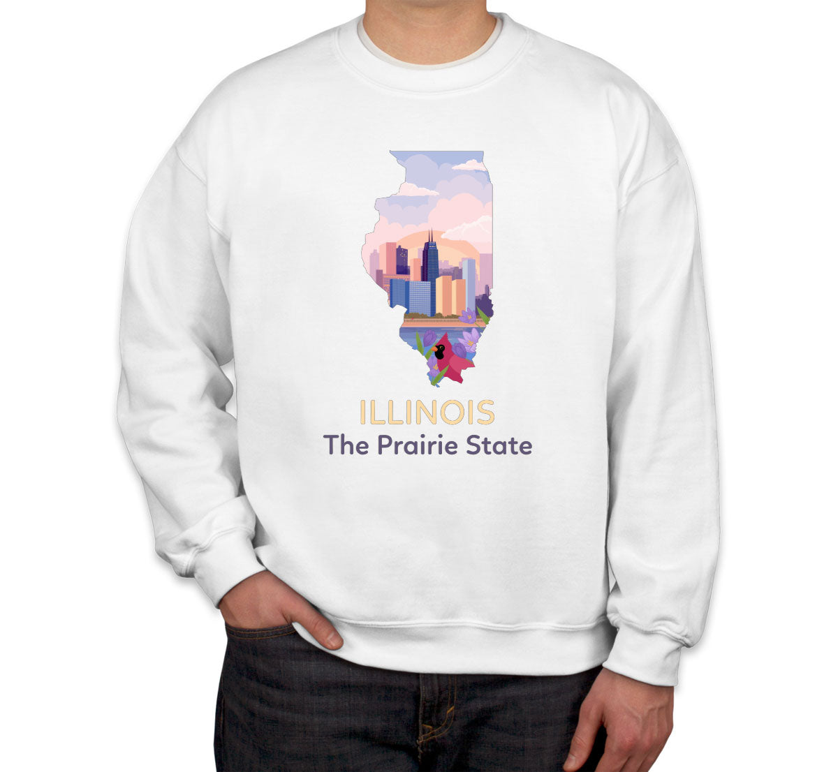 Illinois The Prairie State Unisex Sweatshirt