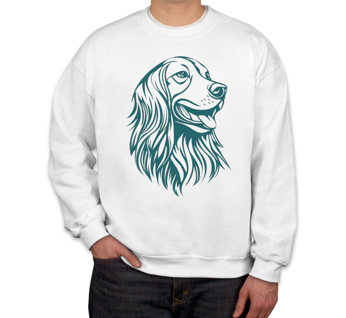 Irish Setter Dog Unisex Sweatshirt