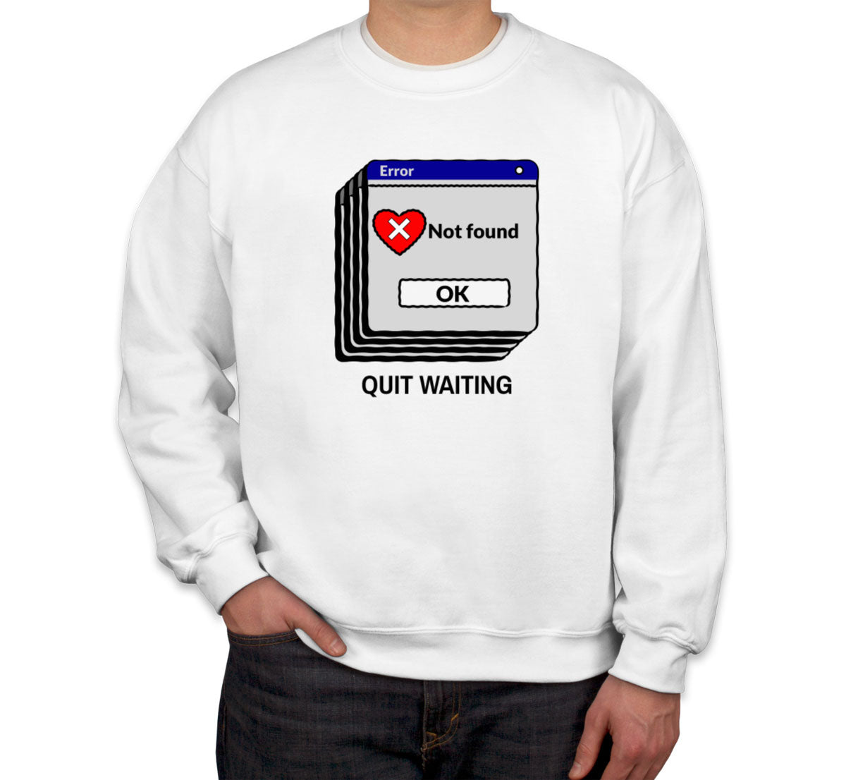 Love Not Found Unisex Sweatshirt