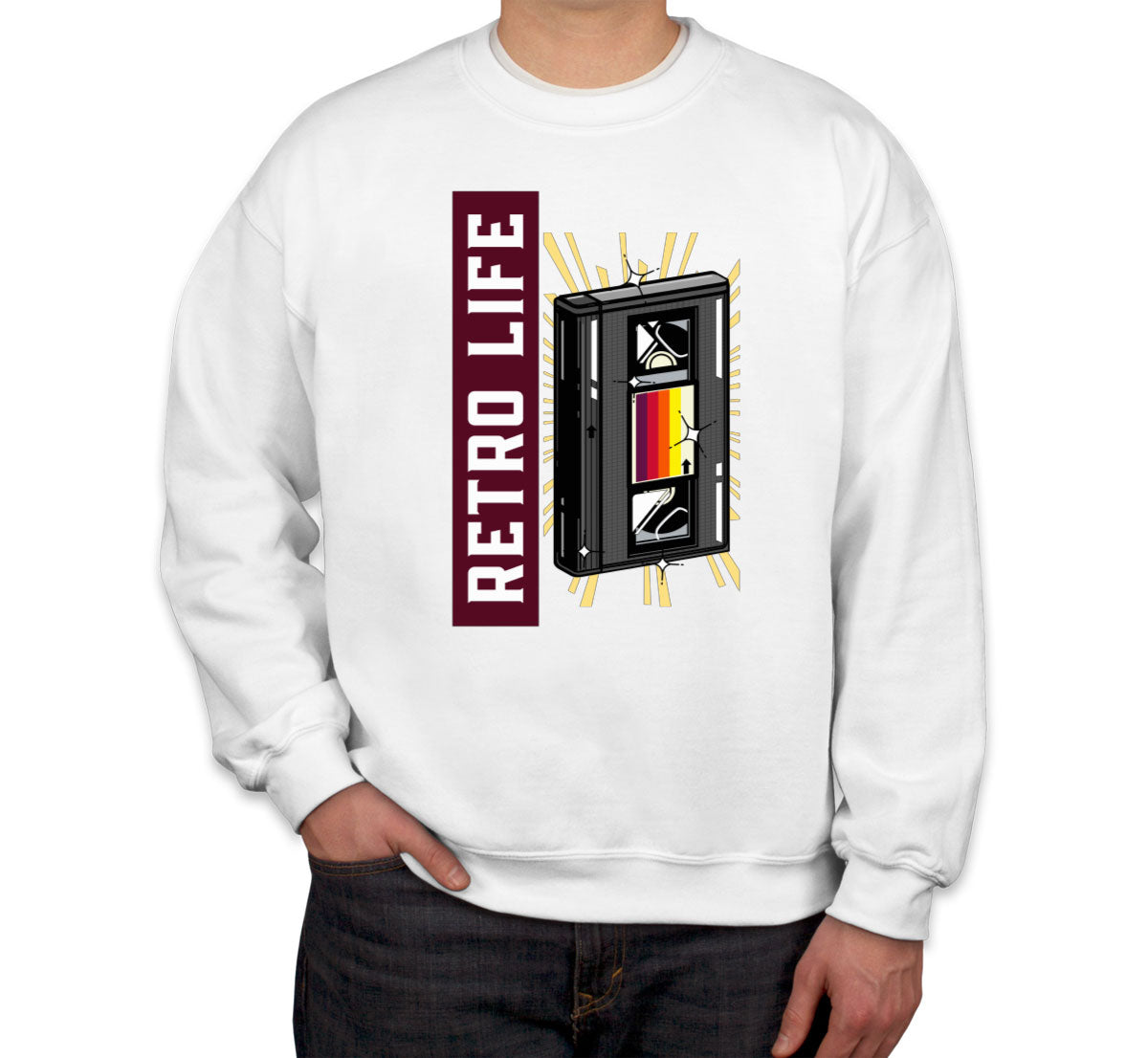 Retro Life Unisex Sweatshirt