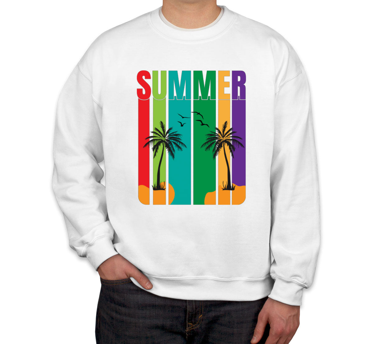 Retro Summer Unisex Sweatshirt