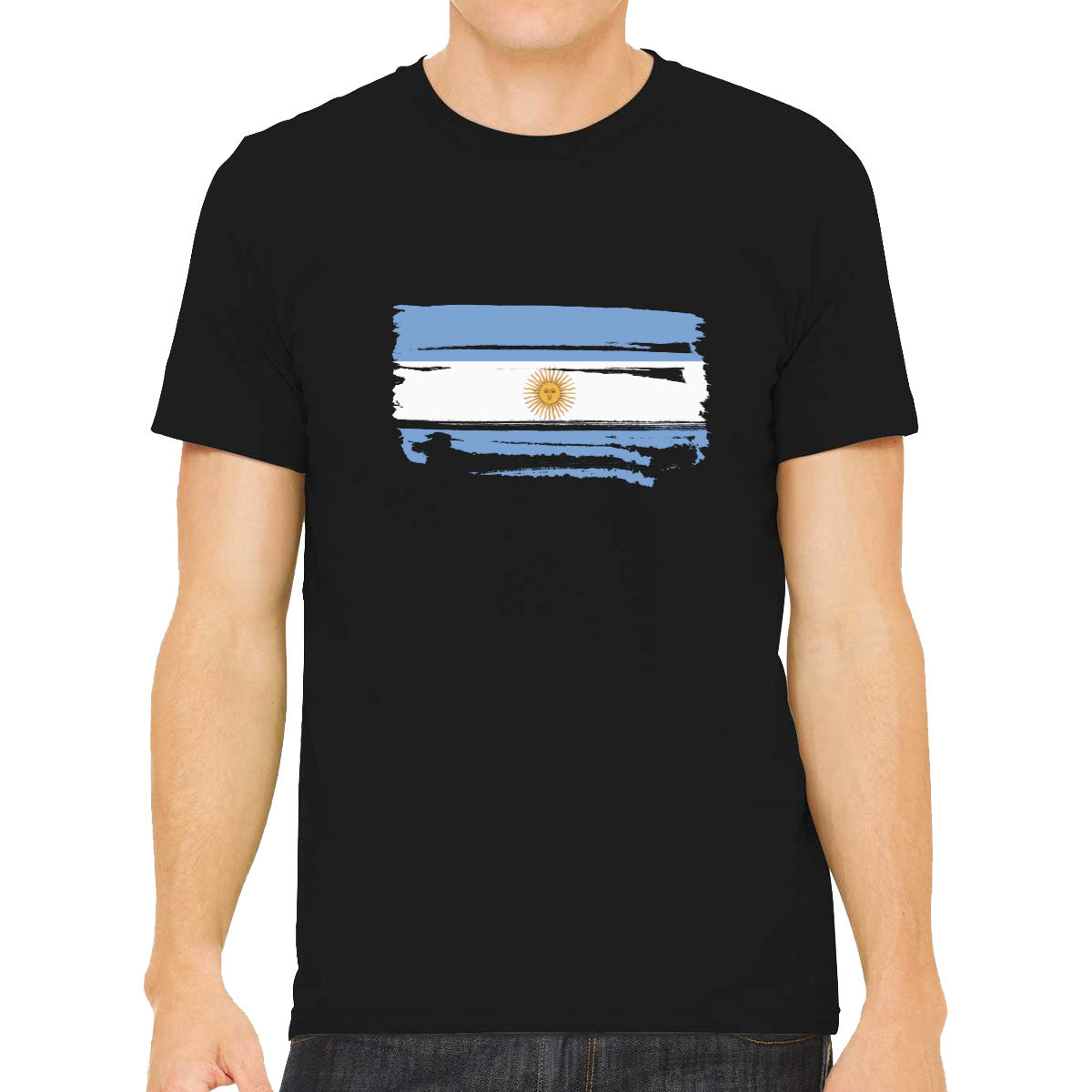 Argentina Flag Men's T-shirt