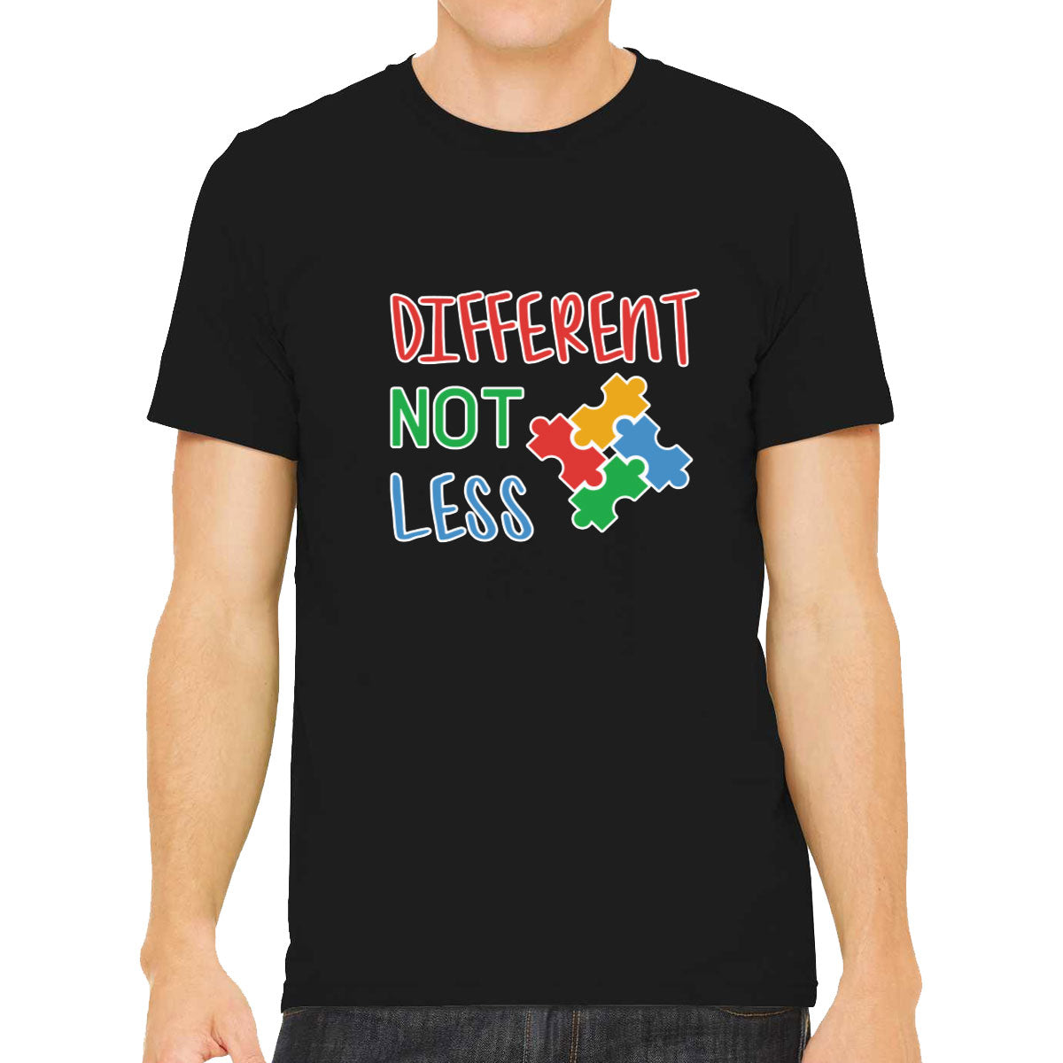 Autism Awareness Different Not Less Men's T-shirt